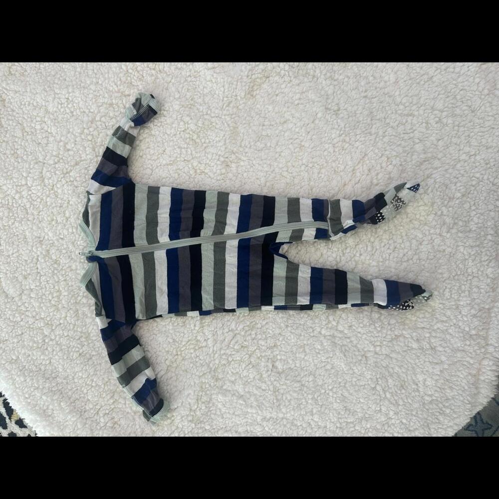 Kickee Pants Zip Footie